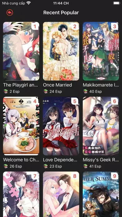 Скриншоты MANGA READER - WEBTOON COMICS