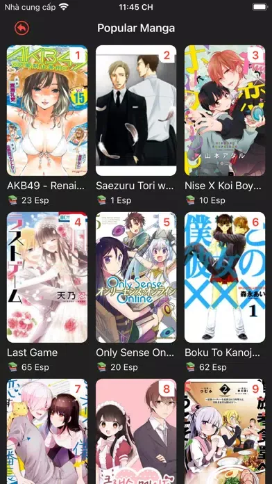 Скриншоты MANGA READER - WEBTOON COMICS