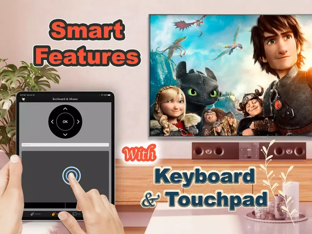 Universal remote control TV iPad  स्क्रीनशॉट
