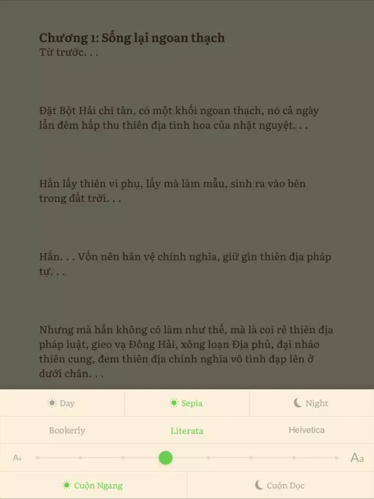 Captures d'écran de Truyện Convert -truyencv - Đọc truyện online iPad 