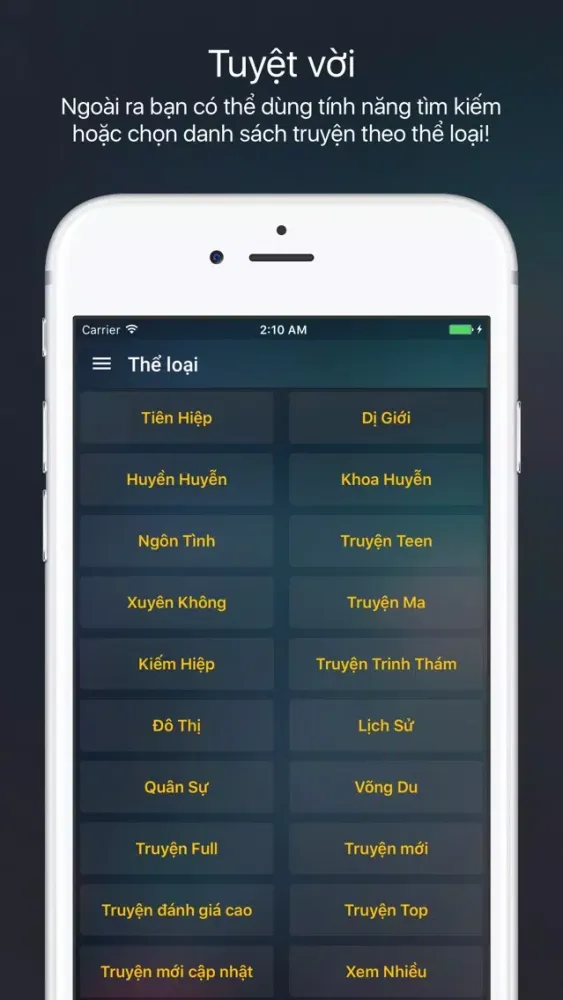 Truyện YY - truyenyy - Doc truyen online offline Screenshots