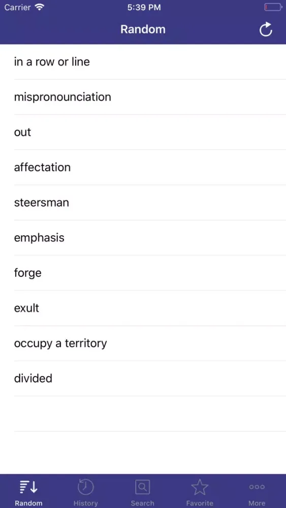 Tangkapan skrin (English Indonesian Dict)