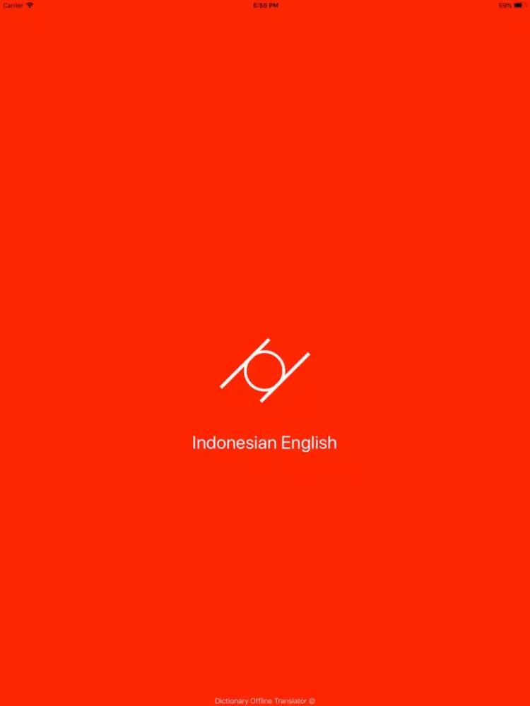 Ảnh chụp màn hình của (Indonesian English Dict) iPad 