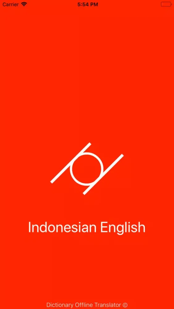 Ảnh chụp màn hình của (Indonesian English Dict)
