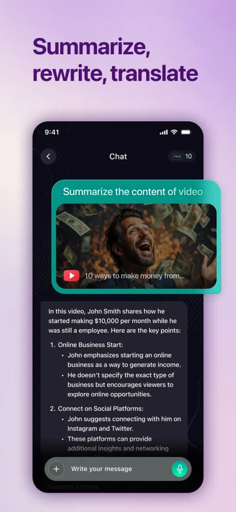 PowerChat:AI ChatBot Assistant应用截图