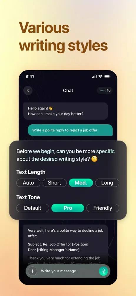 PowerChat:AI ChatBot Assistant应用截图