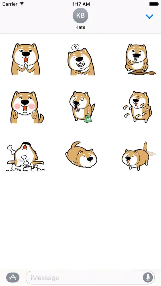 A Funny Shiba Inu Dog Stickers應用截圖