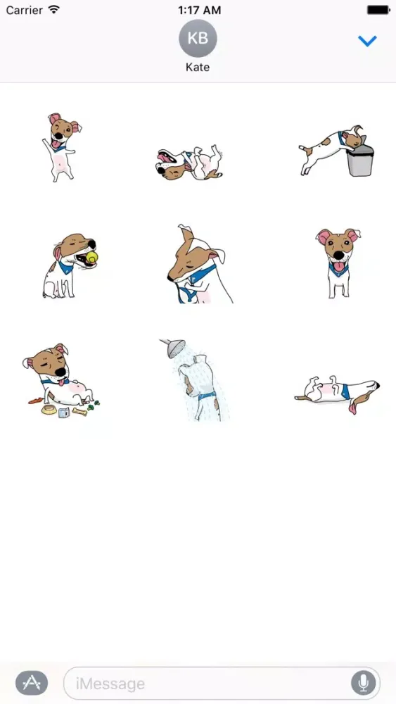 Bailey The Dog Stickers应用截图