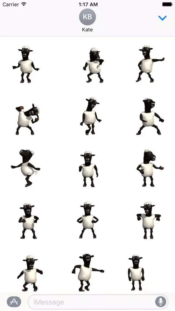 Black Sheep Dancer Stickers Screenshots