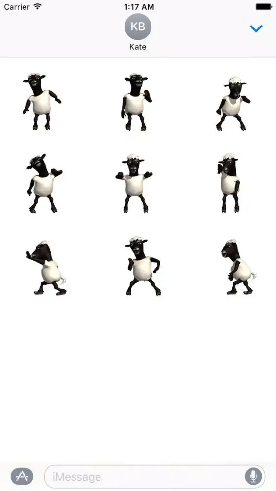 Black Sheep Dancer Stickers Screenshots