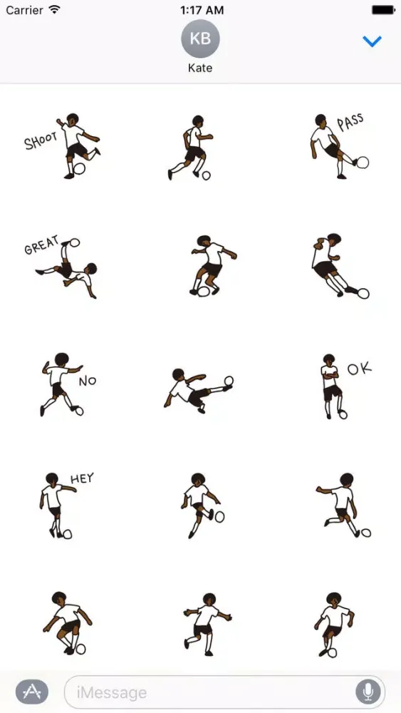 Tangkapan skrin Fifty Shades of A Footballer