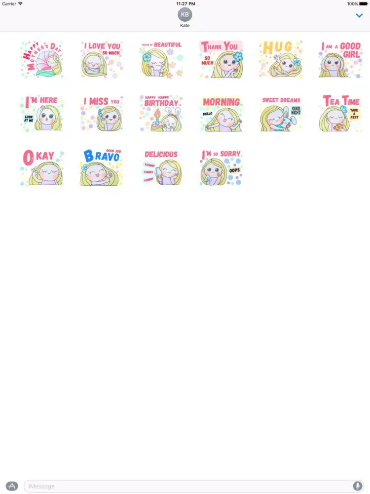 Happy Mother's Day - Stickers iPad 應用截圖