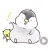 Penguin and Chick Stickers