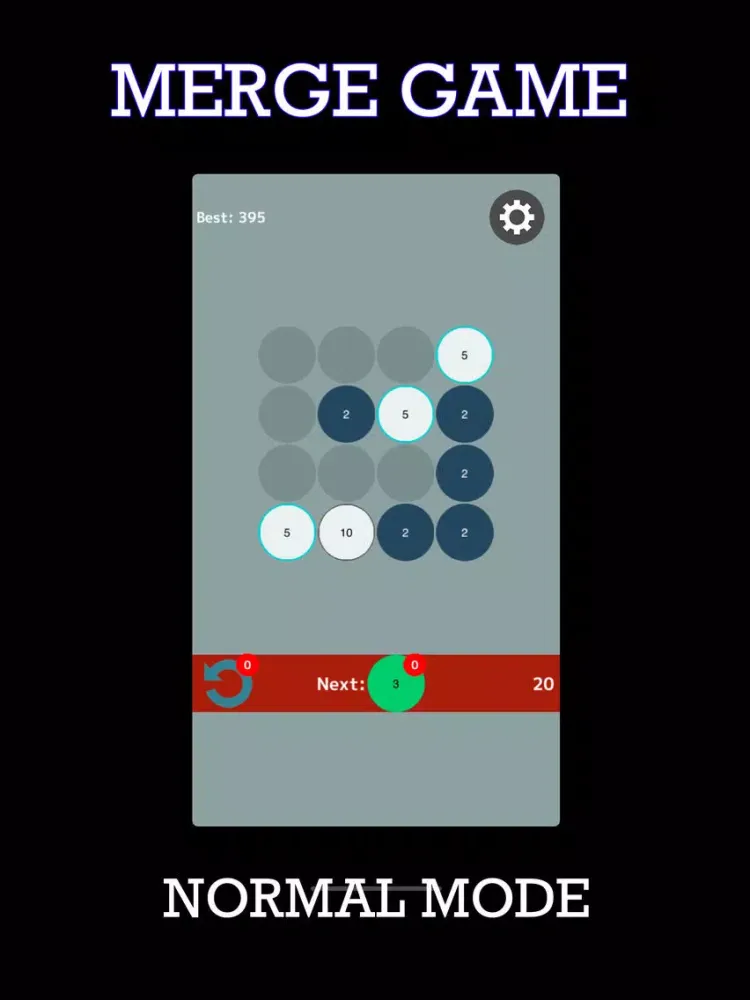Zrzuty ekranu Fives Merge : Number Merge iPad 