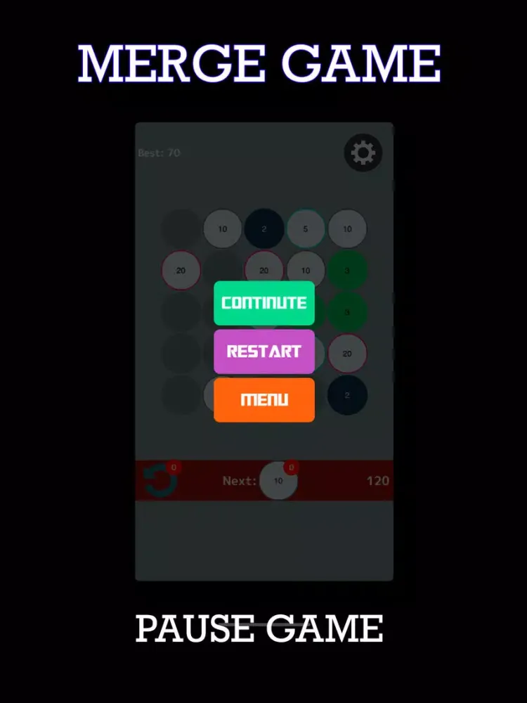 Zrzuty ekranu Fives Merge : Number Merge iPad 