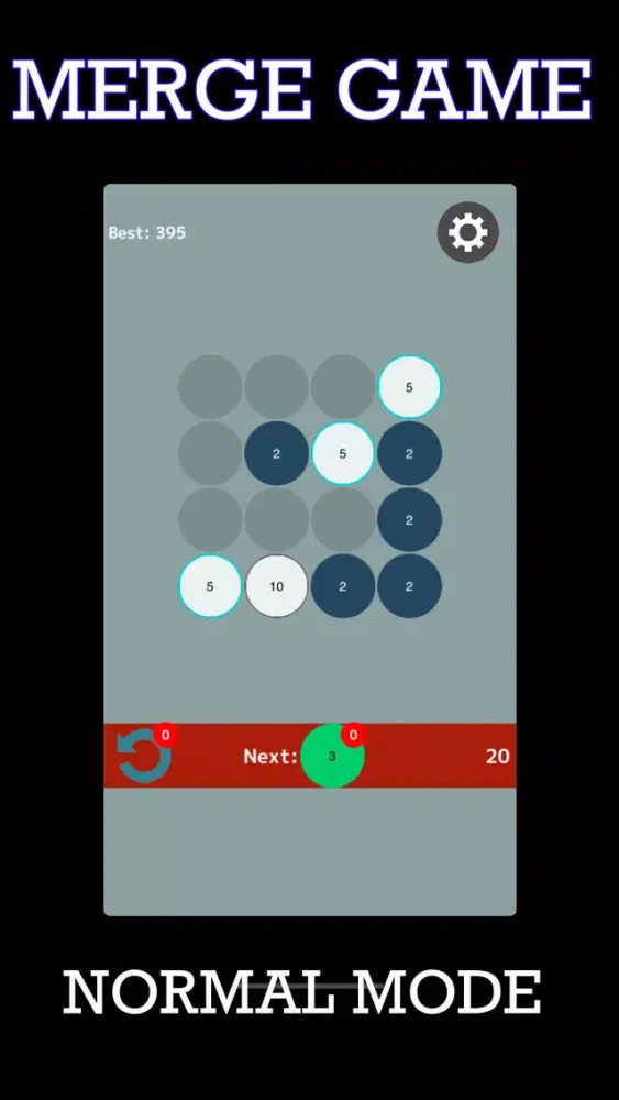 Zrzuty ekranu Fives Merge : Number Merge