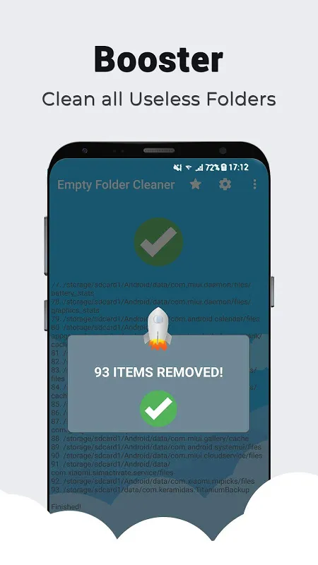 Empty Folder Cleaner 스크린샷
