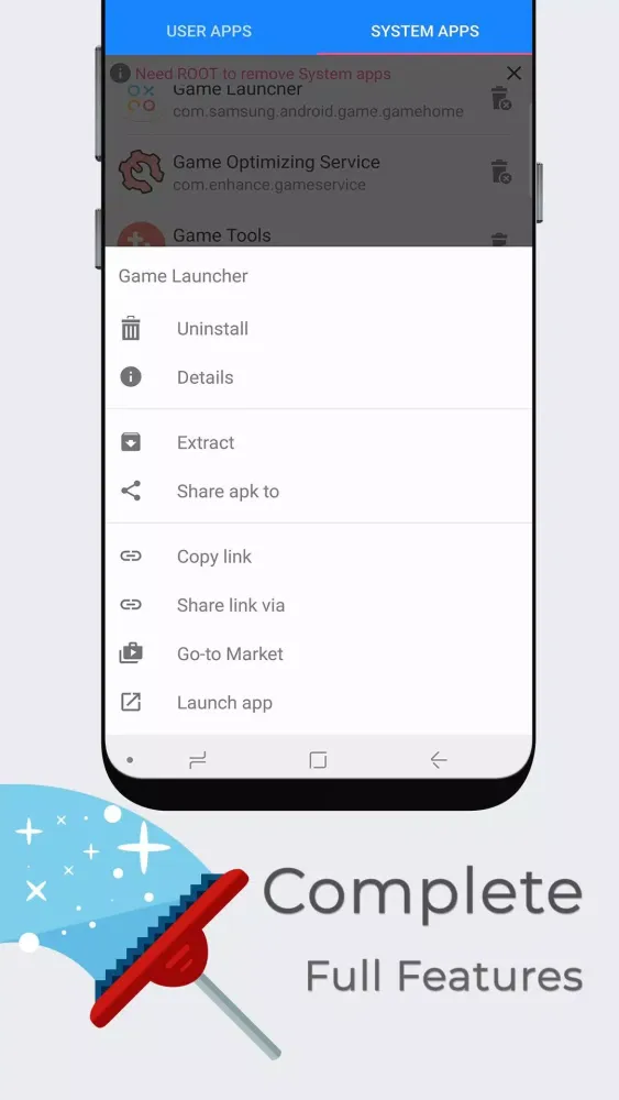 Perfect Uninstaller - Apk Extractor स्क्रीनशॉट