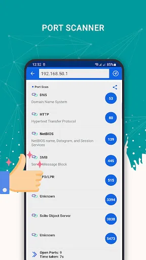 Ảnh chụp màn hình của Who Uses My WiFi - Net Scanner