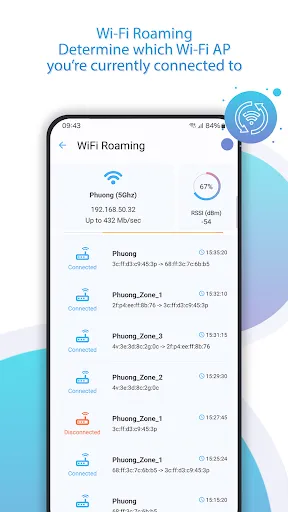 Tangkapan layar Net Signal Pro:WiFi & 5G Meter