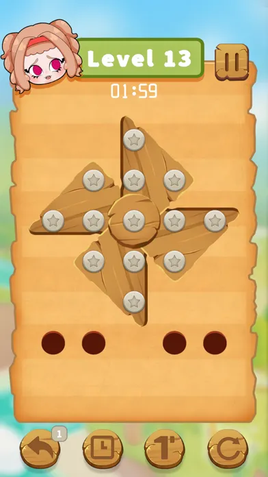 Captures d'écran de Avery Nuts & Bolts Puzzle