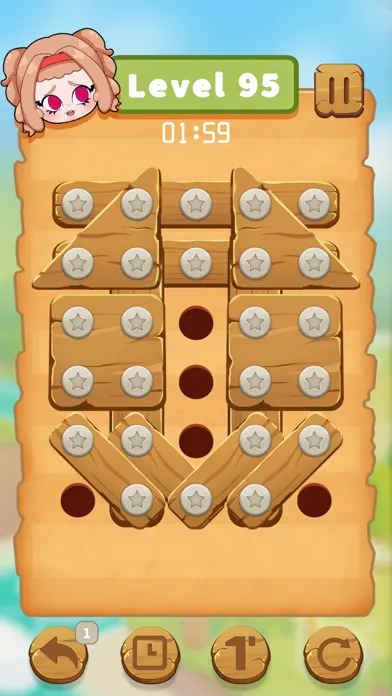 Captures d'écran de Avery Nuts & Bolts Puzzle