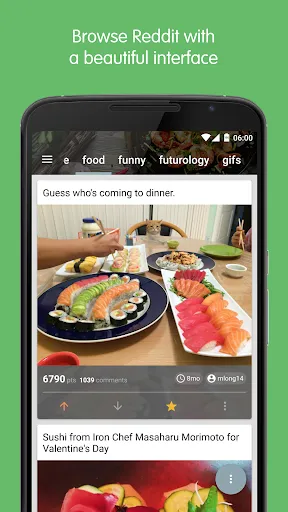 Now for Reddit应用截图