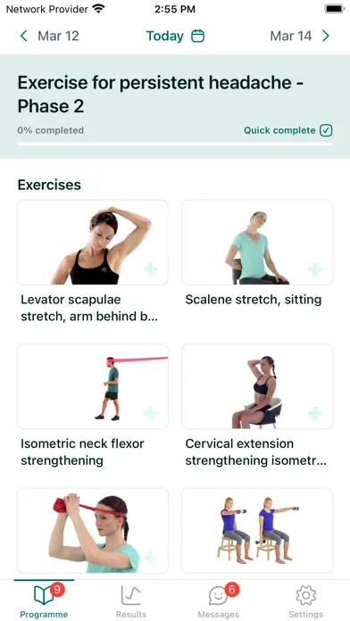 PhysiApp Ekran Görüntüleri