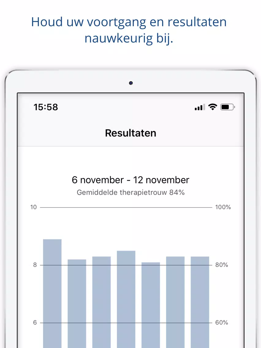 Tangkapan skrin OHRA: PhysiApp iPad 