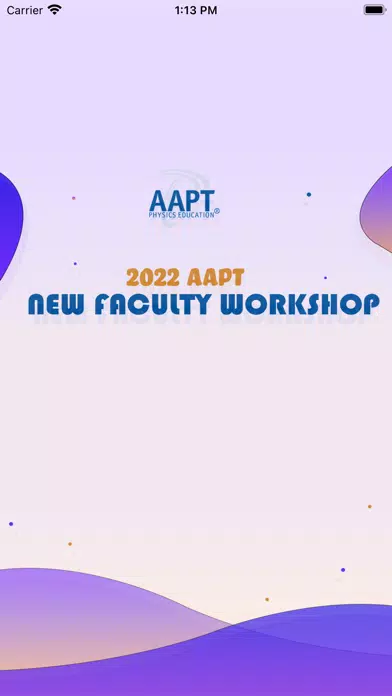 Capturas de tela do 2022 New Faculty Workshop