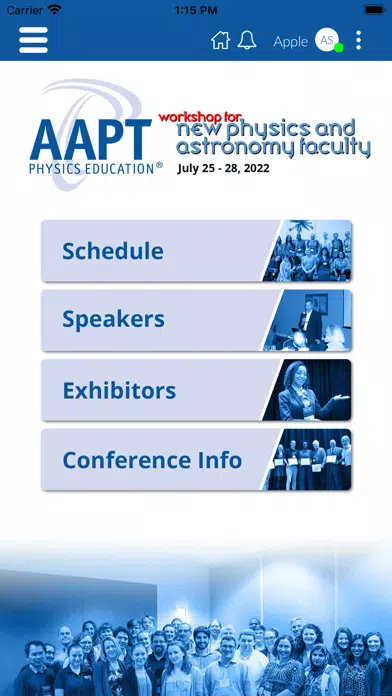 Capturas de tela do 2022 New Faculty Workshop