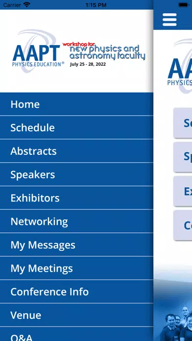 Capturas de tela do 2022 New Faculty Workshop