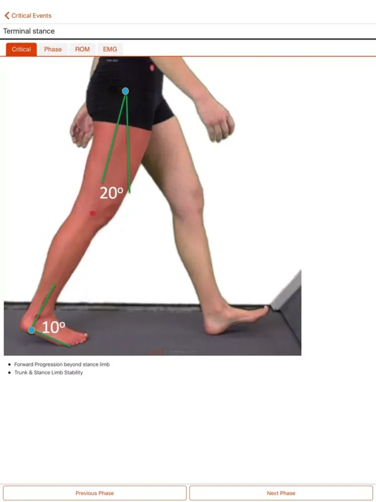 PhysioU: Gait iPad 應用截圖