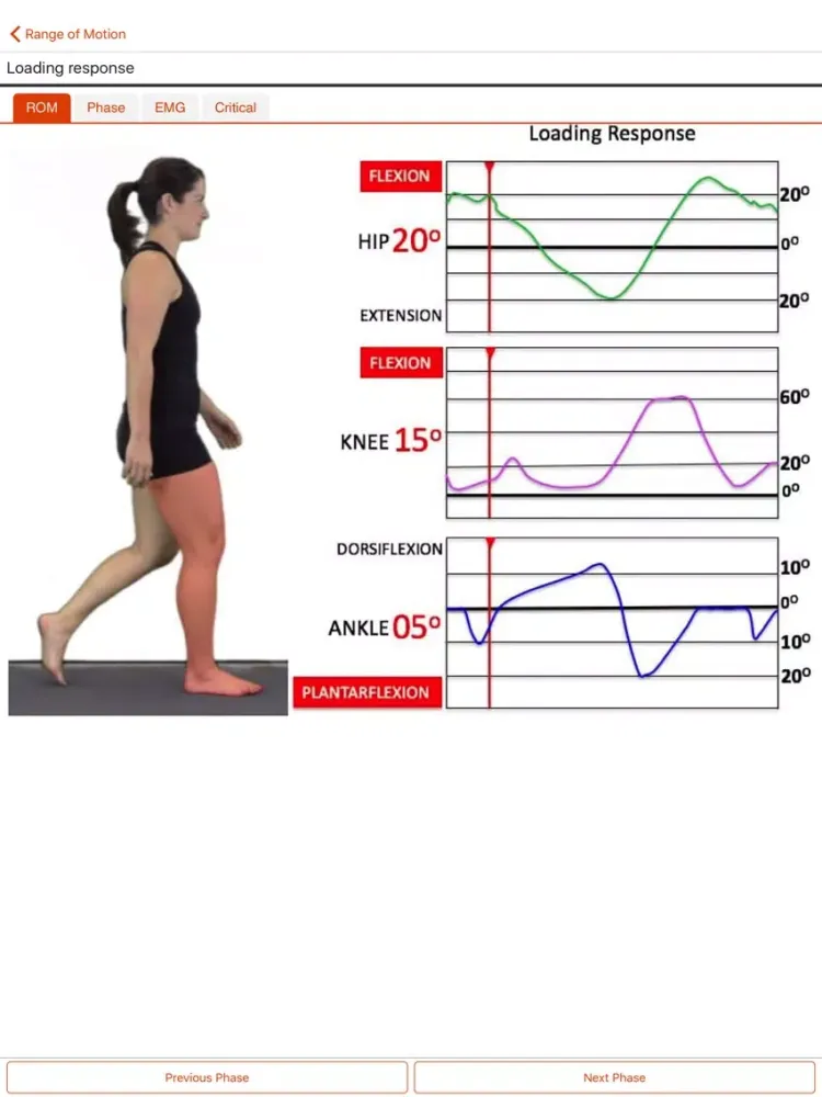 PhysioU: Gait iPad 應用截圖