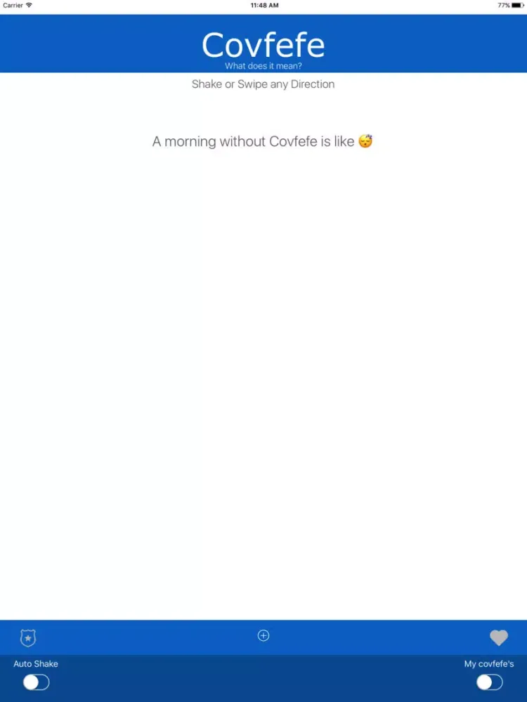 What is Covfefe? iPad  স্ক্রিনশট