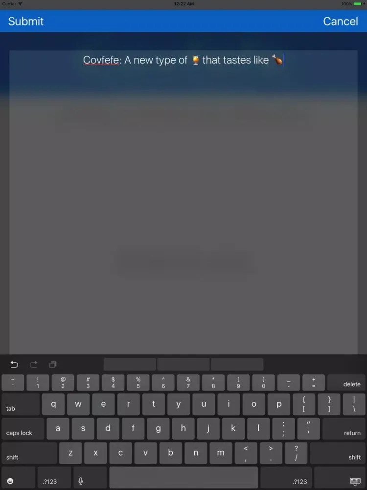 What is Covfefe? iPad  স্ক্রিনশট