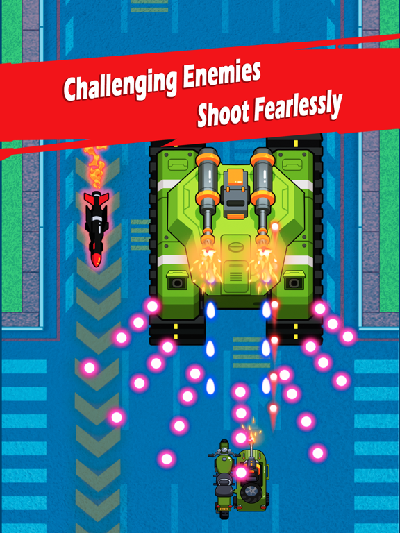 Zrzuty ekranu Chaos Racer: Merge & Fight iPad 