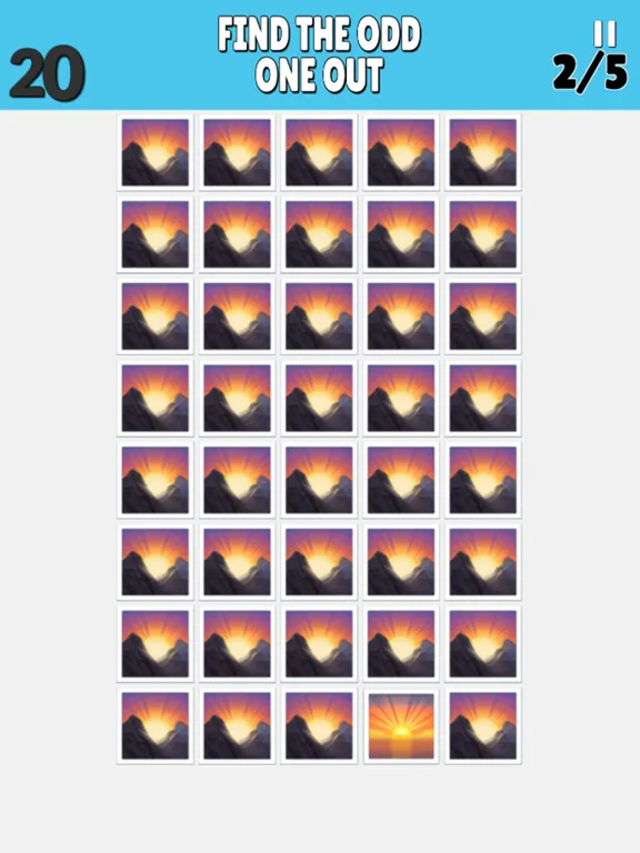 Find The Odd Emoji iPad  Ekran Görüntüleri
