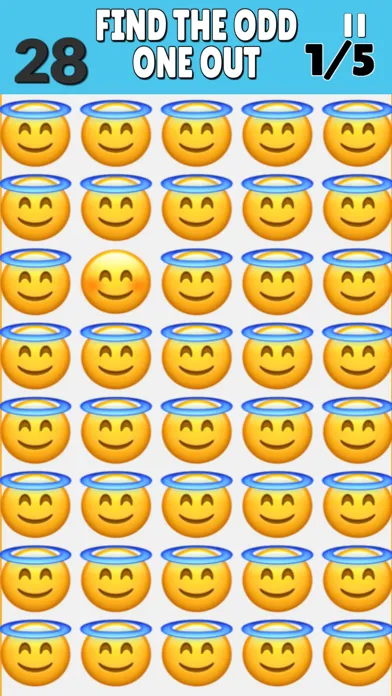 Find The Odd Emoji Ekran Görüntüleri