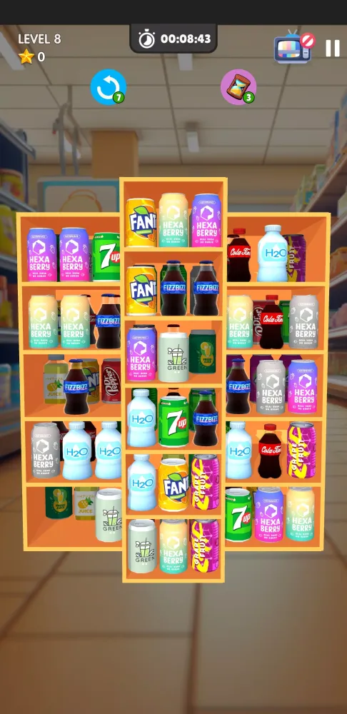 Capturas de tela do Match Goods Tile Sort Game 3D