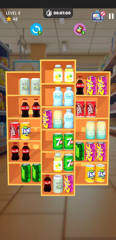 Capturas de tela do Match Goods Tile Sort Game 3D