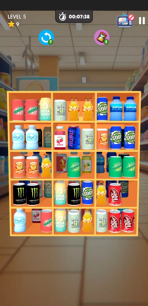 Capturas de tela do Match Goods Tile Sort Game 3D