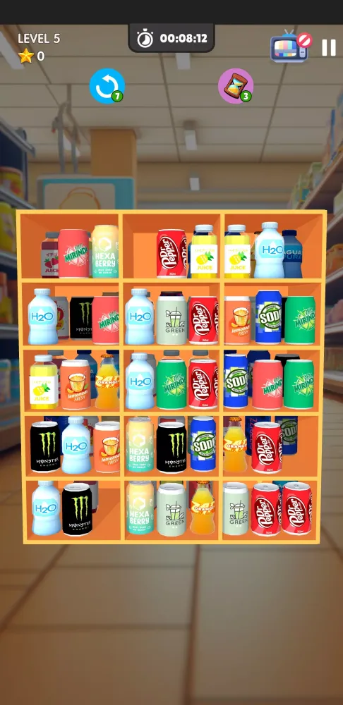 Capturas de tela do Match Goods Tile Sort Game 3D