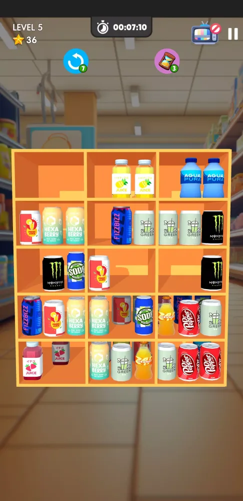 Capturas de tela do Match Goods Tile Sort Game 3D