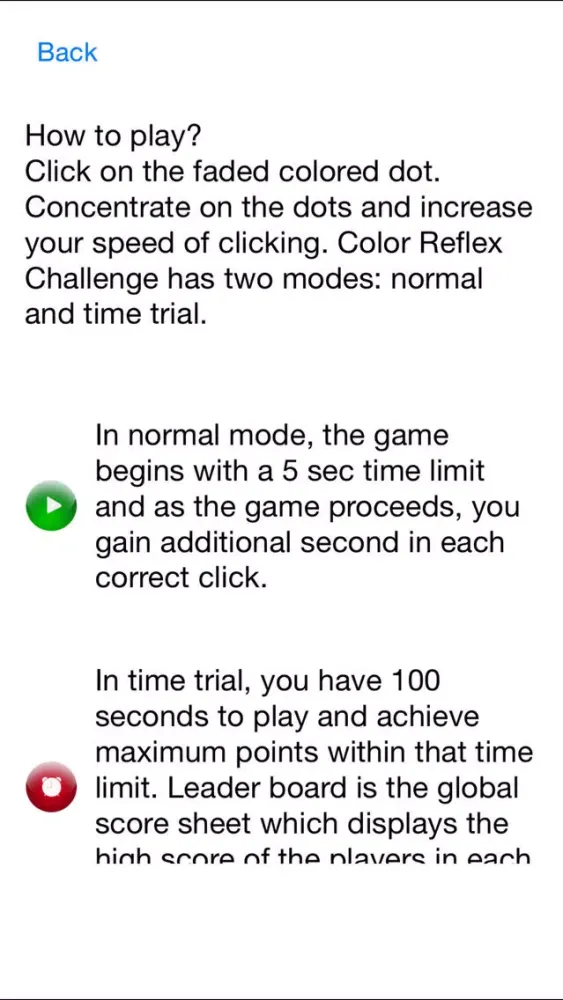 Color Reflex Challenge سکرین شاٹس