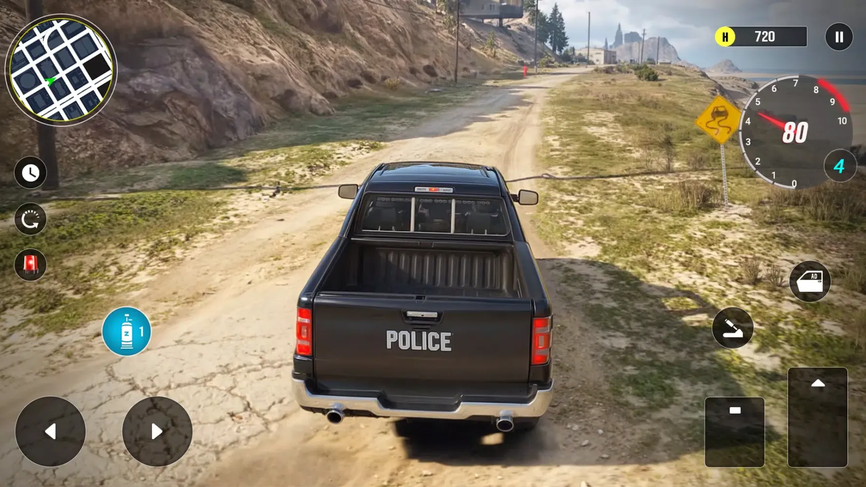 Police Van Crime Sim Games 스크린샷