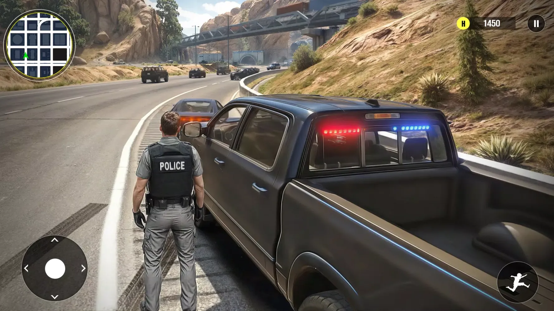 Police Van Crime Sim Games 스크린샷