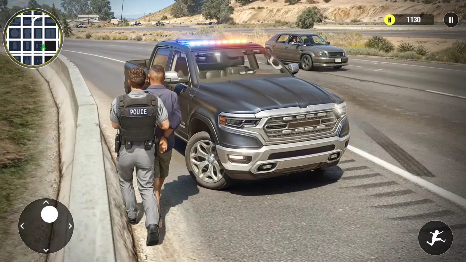 Police Van Crime Sim Games 스크린샷