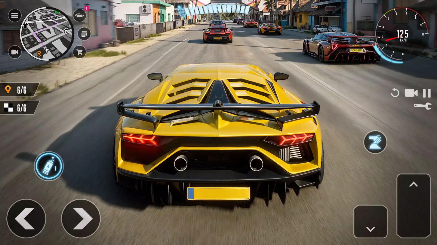 Capturas de tela do Real Car Driving Racing Games