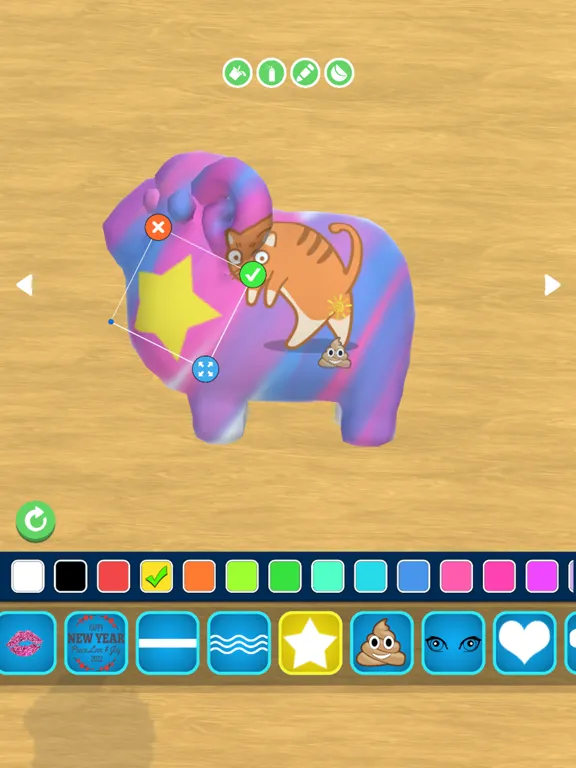 Ảnh chụp màn hình của Toy Painter iPad 
